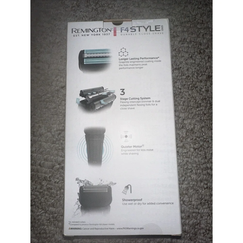 Remington F4010 BRAND NEW‎ Style Series F4 Foil Men's Electric Shaver